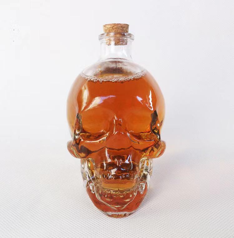 Skull Shape Liquor Bottle Tequila Bottle